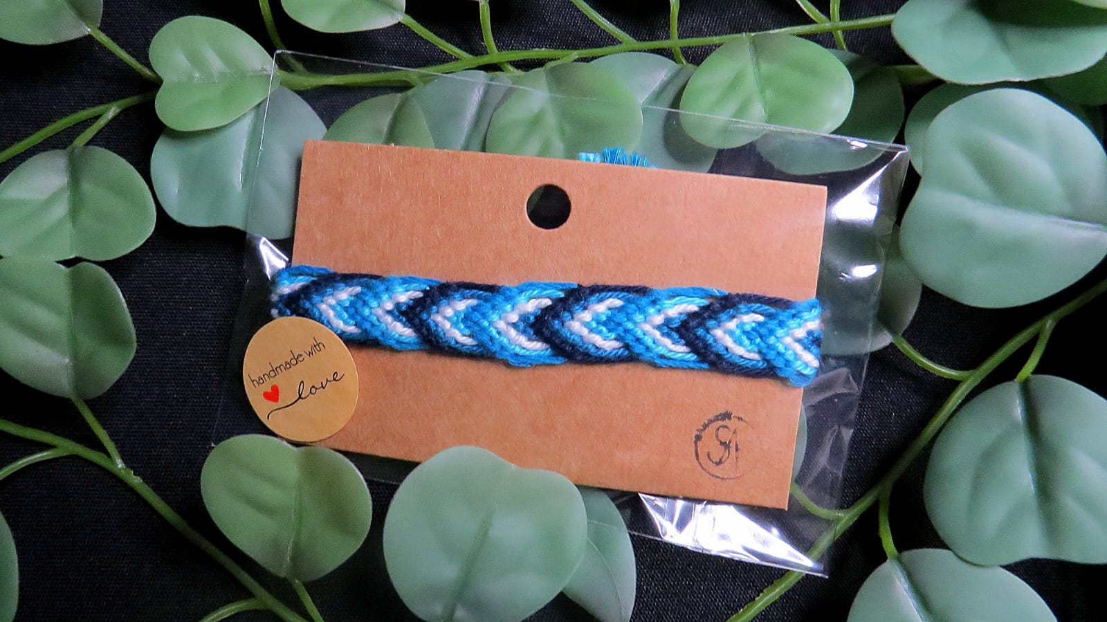 Handwoven bracelet gradient